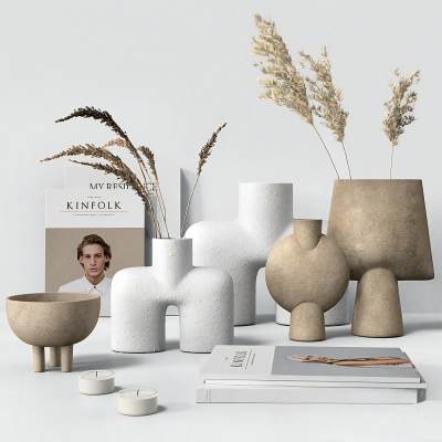 侘寂风陶瓷花瓶I